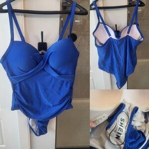 SHEIN Royal Blue Swimsuit